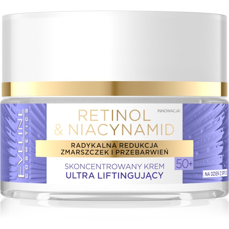 Eveline Cosmetics Retinol & Niacynamid Lifting Day Cream 50+ SPF 20 50 Ml