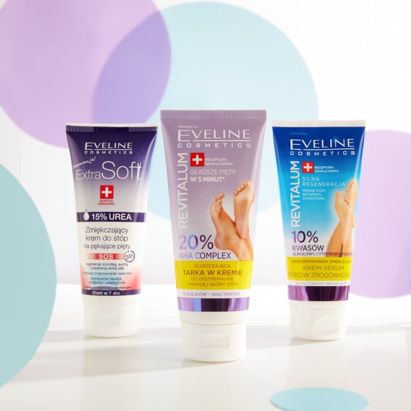 Eveline Cosmetics Revitalum Exfoliating Cream For Legs 75 Ml