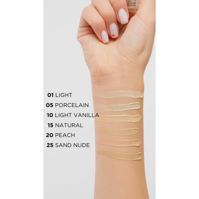 Eveline Cosmetics Wonder Match Correcteur Crème Couvrance 24h Teinte 25 Sand Nude 7 Ml