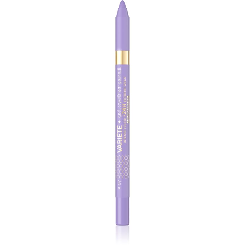 Eveline Cosmetics Veriété Gel Eyeliner gel eye pencil shade 07 Lavender 1 pc