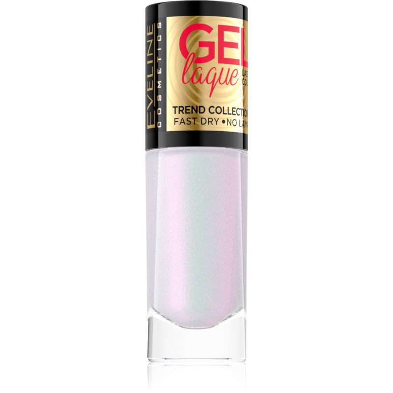 Eveline Cosmetics 7 Days Gel Laque Nail Enamel Gel-Lack für Fingernägel - keine UV/LED Lampe erforderlich Farbton 201 8 ml