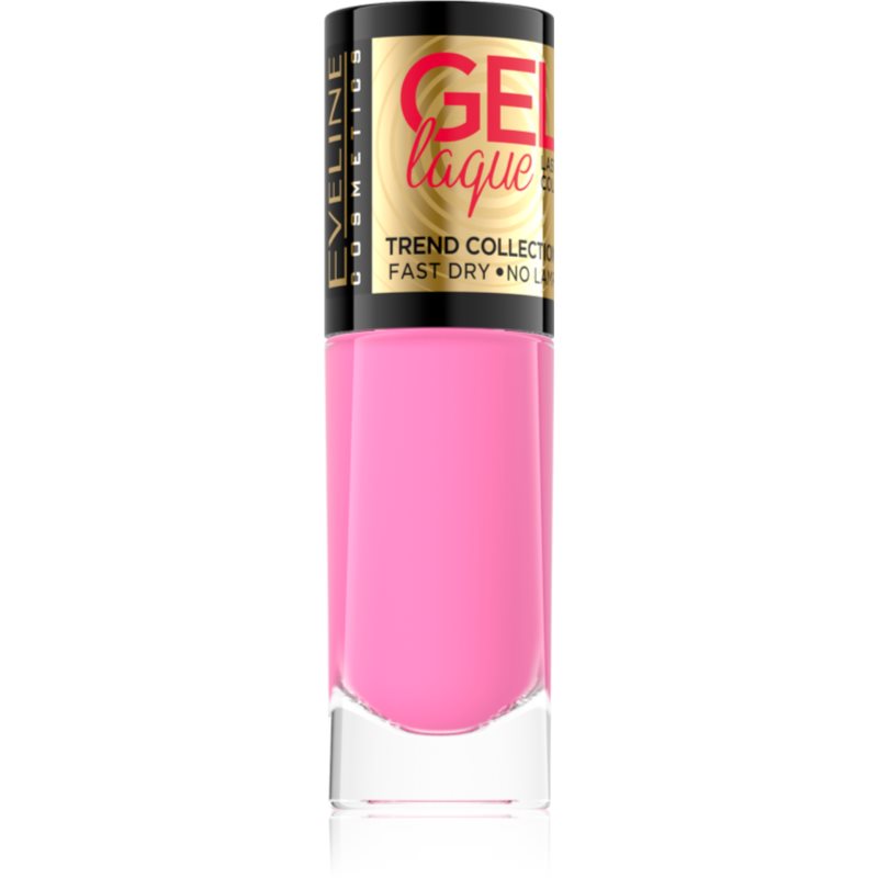 Eveline Cosmetics 7 Days Gel Laque Nail Enamel gel nail polish without UV/LED sealing shade 204 8 ml
