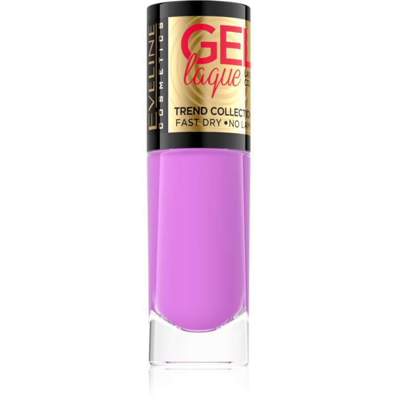 Eveline Cosmetics 7 Days Gel Laque Nail Enamel gel nail polish without UV/LED sealing shade 205 8 ml