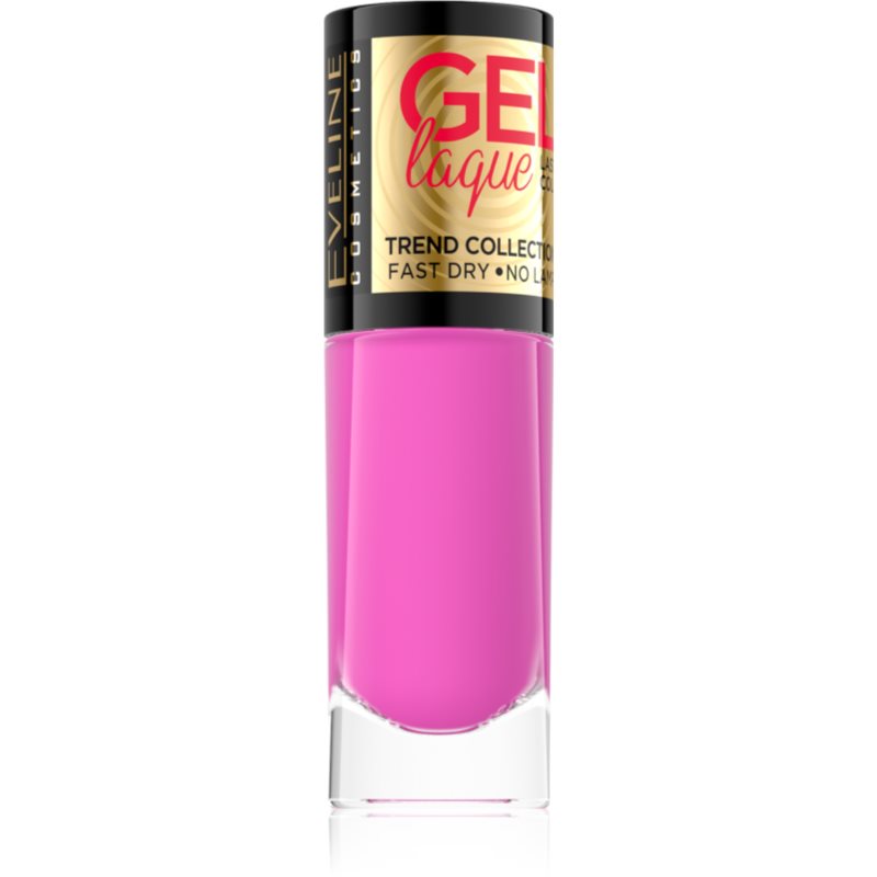 Eveline Cosmetics 7 Days Gel Laque Nail Enamel gel nail polish without UV/LED sealing shade 206 8 ml