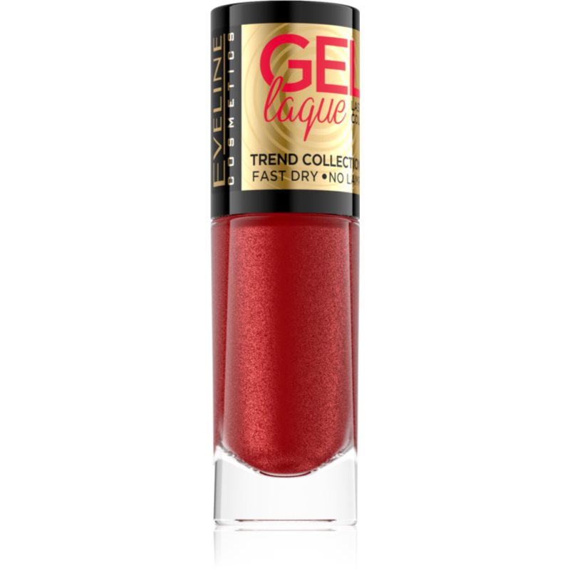Eveline Cosmetics 7 Days Gel Laque Nail Enamel gel nail polish without UV/LED sealing shade 208 8 ml