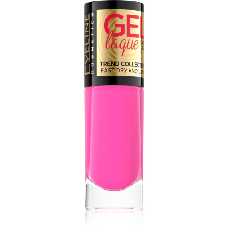 Eveline Cosmetics 7 Days Gel Laque Nail Enamel Gel Nail Polish Without UV/LED Sealing Shade 211 8 Ml