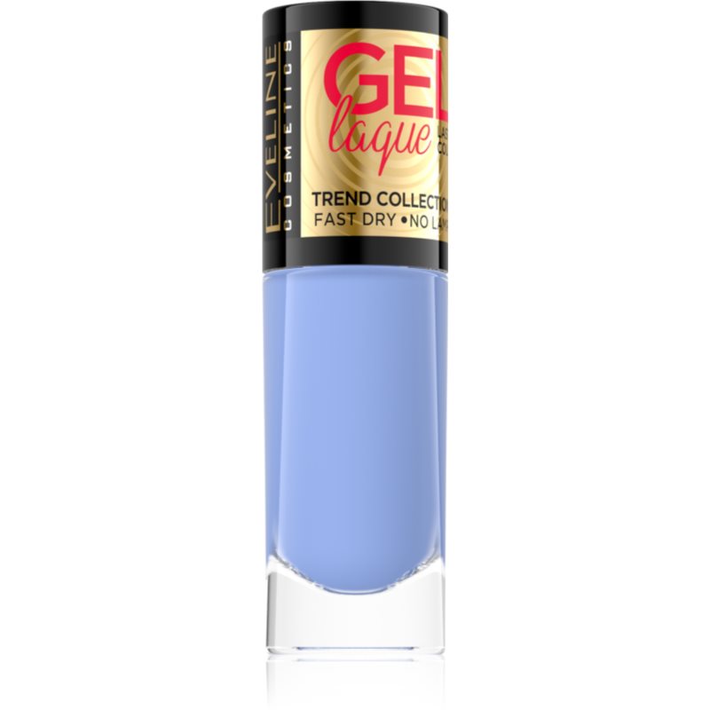 Eveline Cosmetics 7 Days Gel Laque Nail Enamel Gel Nail Polish Without UV/LED Sealing Shade 217 8 Ml