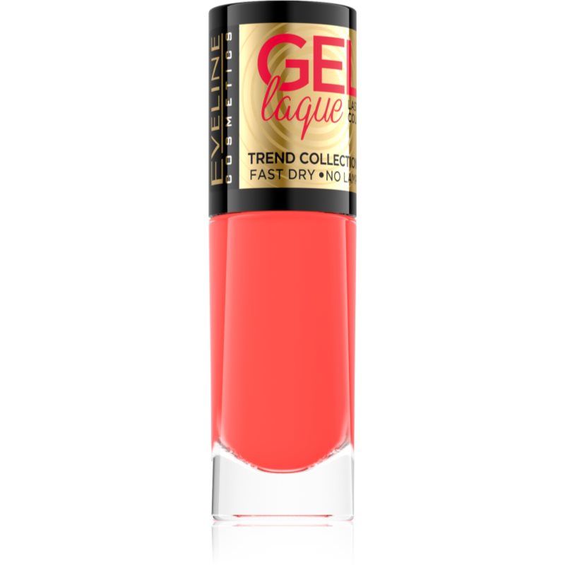 Eveline Cosmetics 7 Days Gel Laque Nail Enamel Gel Nail Polish Without UV/LED Sealing Shade 230 8 Ml