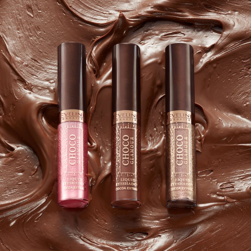 Eveline Cosmetics Choco Glamour рідкі тіні для повік відтінок 04 6,5 мл