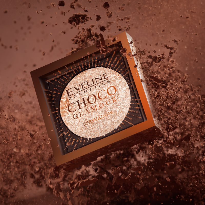 Eveline Cosmetics Choco Glamour Glänzende Lidschatten 3,5 g