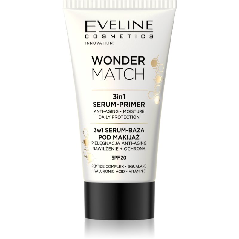 Eveline Cosmetics Wonder Match основа для макіяжу 3в1 SPF 20 30 мл