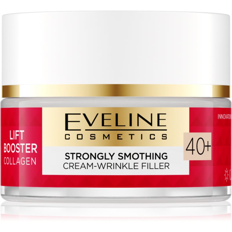 Eveline Cosmetics Lift Booster Collagen інтенсивний розгладжуючий крем проти зморшок 40+ 50 мл