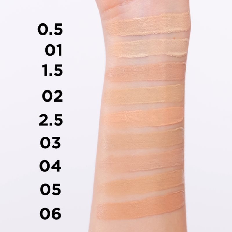 Eveline Cosmetics Better Than Perfect High Cover Foundation With Moisturising Effect Shade 0.5 Light Biscuit Neutral 30 Ml