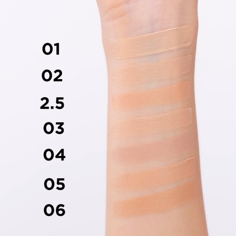 Eveline Cosmetics Liquid Camouflage waterproof concealer with hyaluronic acid shade 06 7,5 ml