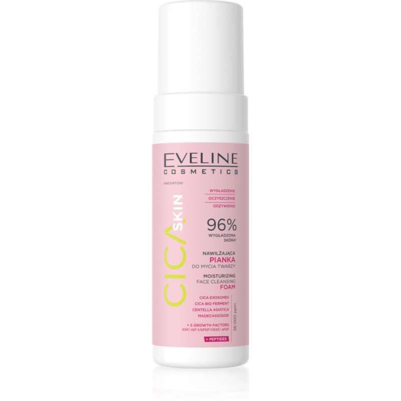 Eveline Cosmetics Cica Skin Foam hydrating cleansing foam 150 ml