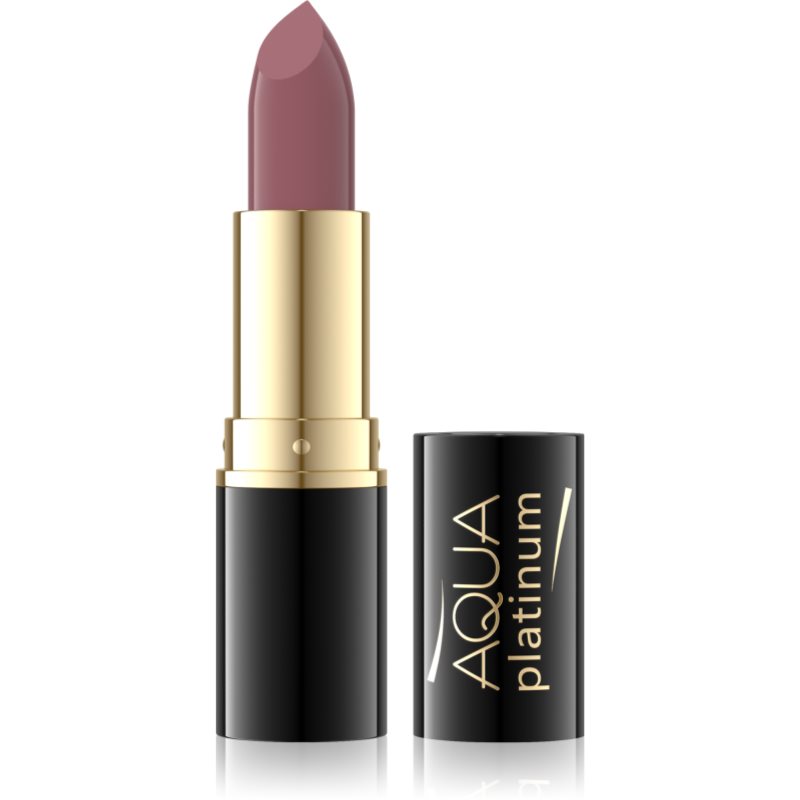 Eveline Cosmetics Aqua Platinum lipstick with vitamin C shade 600 1 pc