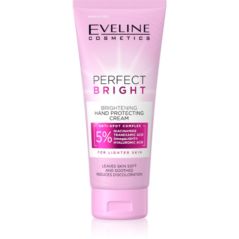 Eveline Cosmetics Perfect Bright Brightening Hand Protecting Cream brightening cream for hands 100 ml