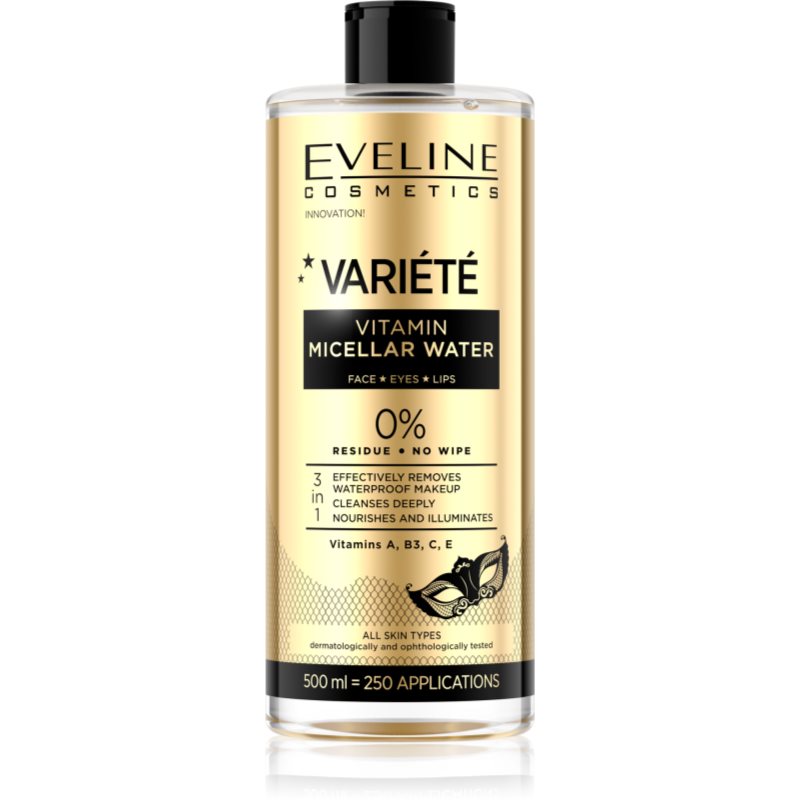 Eveline Cosmetics Variété Vitamin Micelar Water micellar water 500 ml