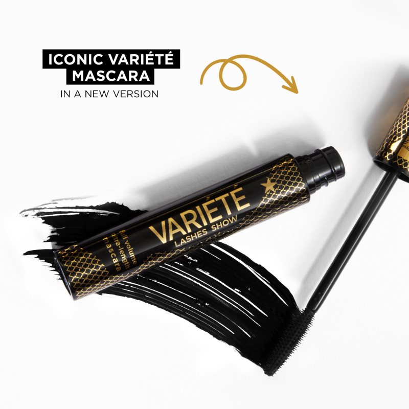 Eveline Cosmetics Veriété Lashes Show Volumen-Mascara Farbton Black 10 ml (Bild 6)