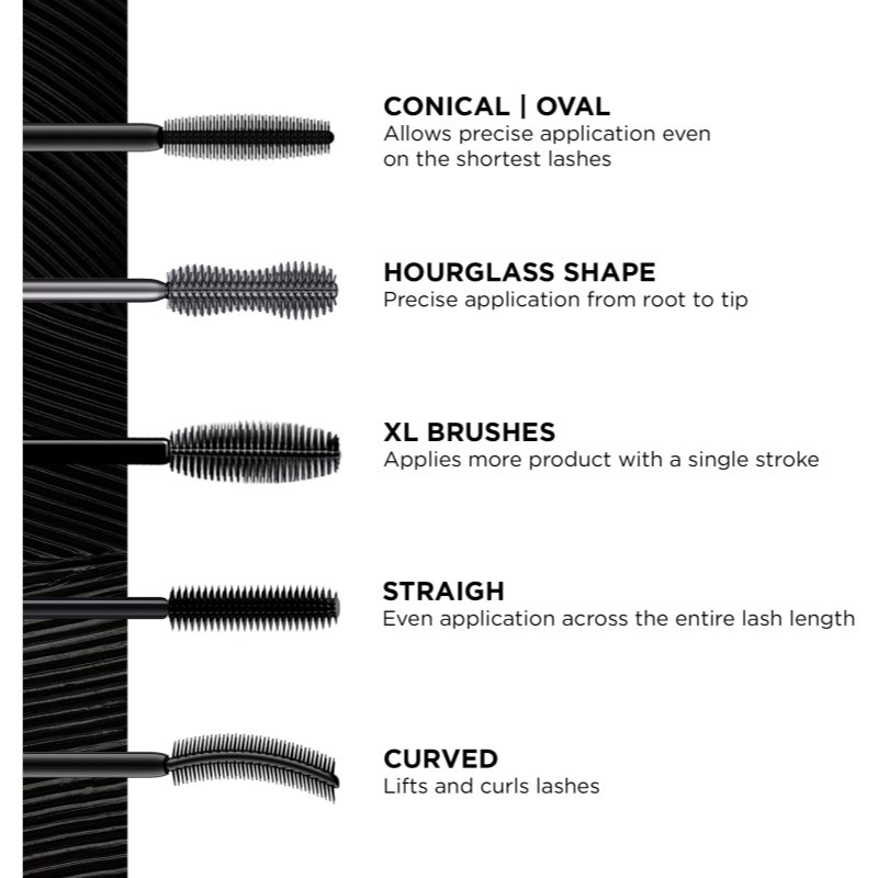Eveline Cosmetics Veriété Lashes Show Volumen-Mascara Farbton Black 10 ml (Bild 7)
