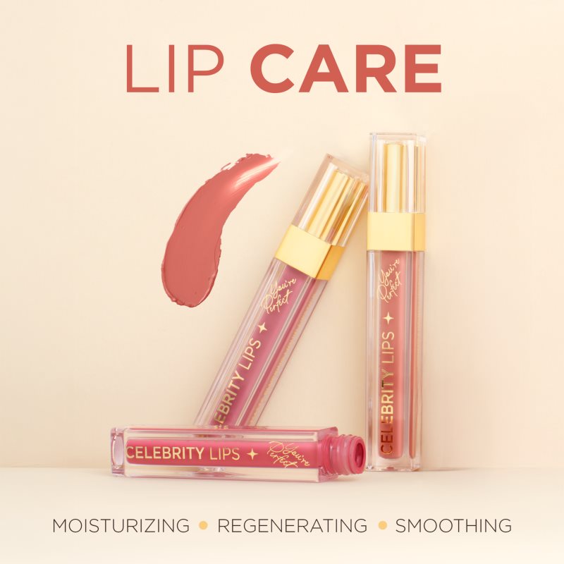 Eveline Cosmetics Celebrity Lips lang anhaltender, matter, flüssiger Lippenstift Farbton 04C 4 ml (Bild 3)