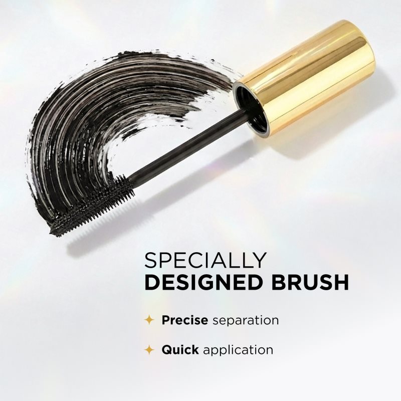 Eveline Cosmetics Celebrity Eyes Wimperntusche für extra Länge Farbton Black 7 ml (Bild 5)