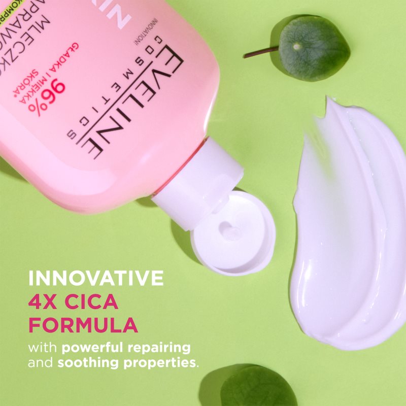 Eveline Cosmetics Cica Skin Body Lotion Kräftigende Haarmilch 350 ml (Bild 4)