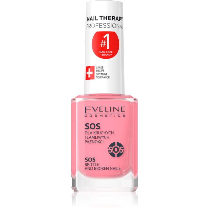 

Eveline Cosmetics Nail Therapy SOS мультивітамінний кондиціонер з кальцієм