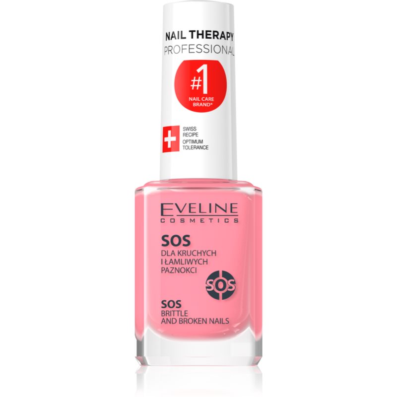 Eveline Cosmetics Nail Therapy SOS мультивітамінний кондиціонер з кальцієм 12 мл