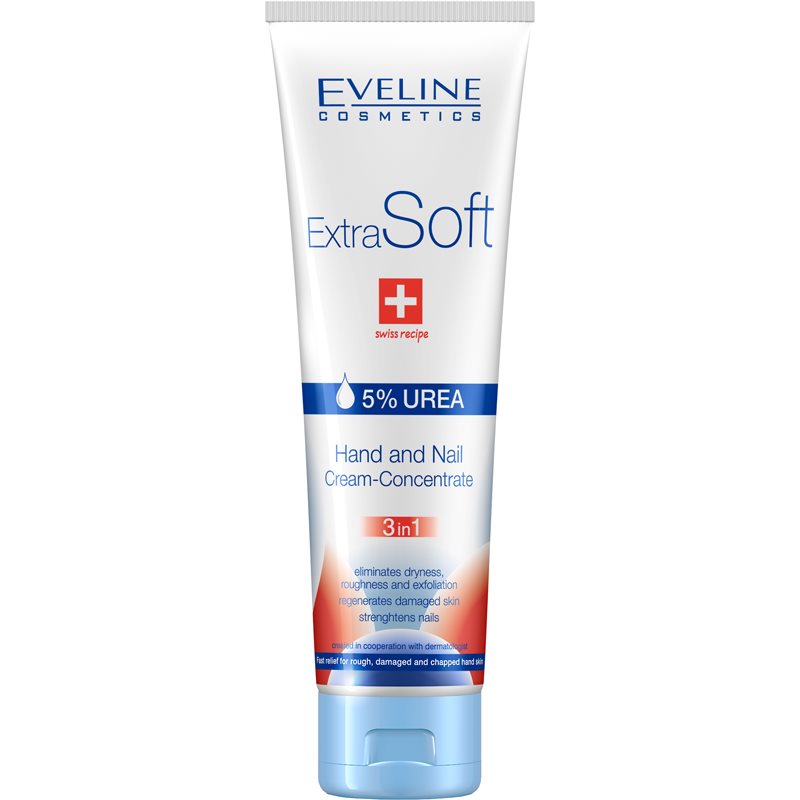Eveline Cosmetics Extra Soft krém na ruce a nehty 3 v 1 100 ml