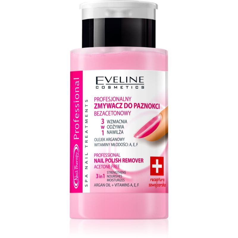 Eveline Cosmetics Professional körömlakklemosó aceton nélkül 190 ml