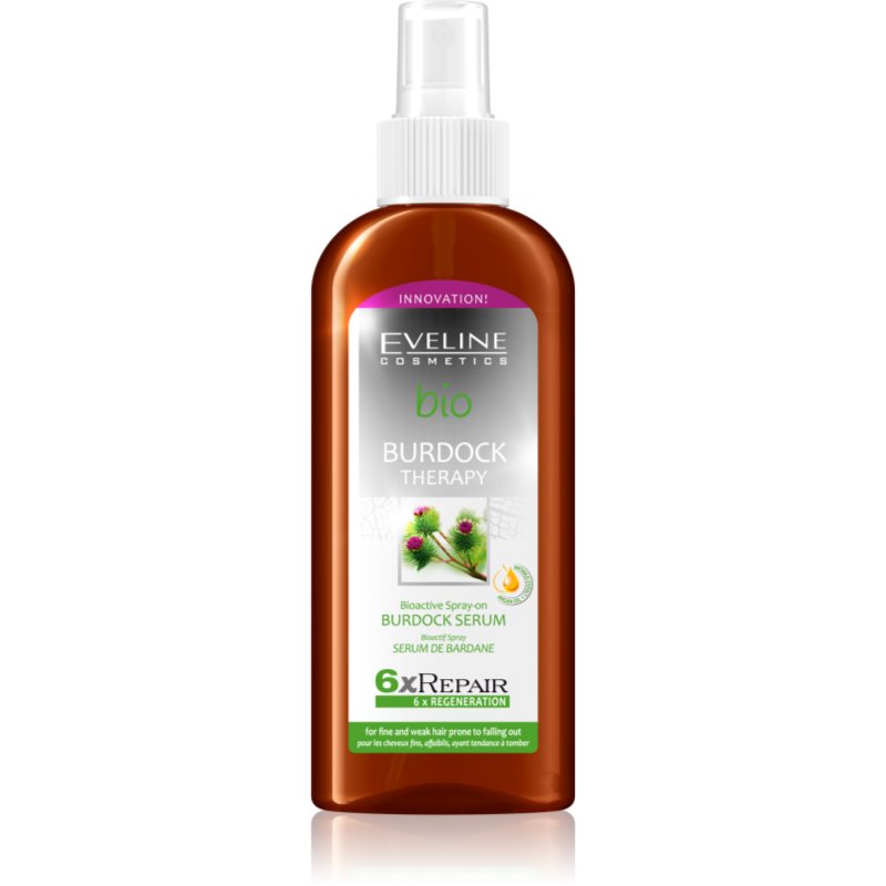 

Eveline Cosmetics Bio Burdock Therapy сироватка для слабкого волосся
