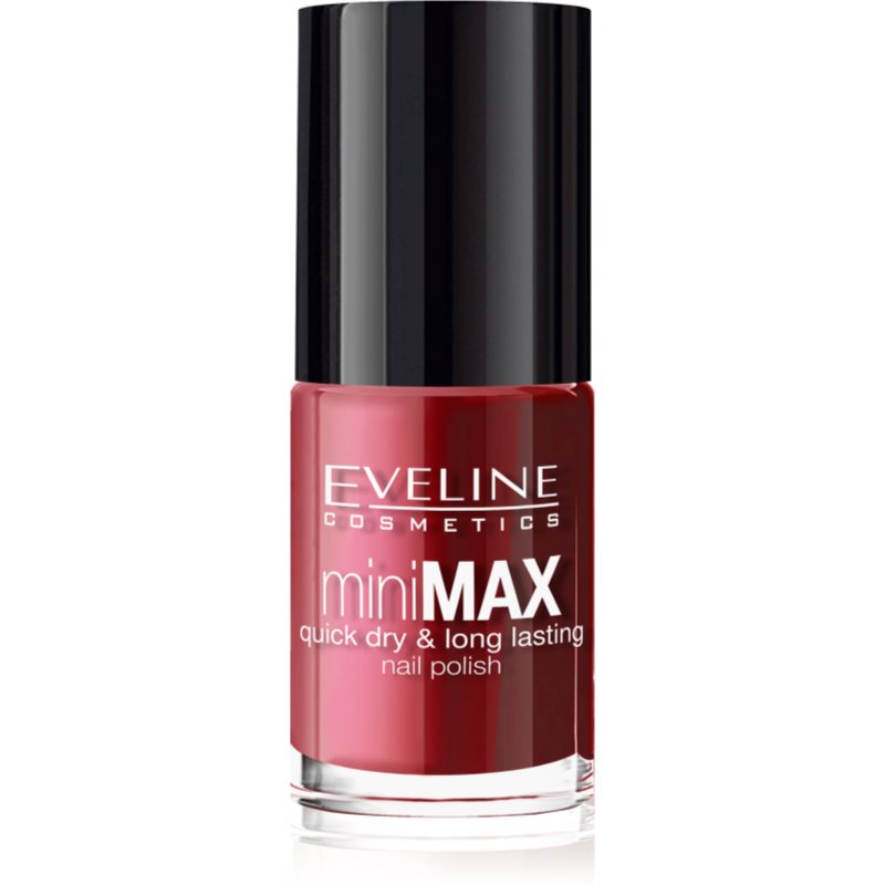 Eveline Cosmetics Mini Max швидковисихаючий лак для нігтів відтінок 521 5 мл