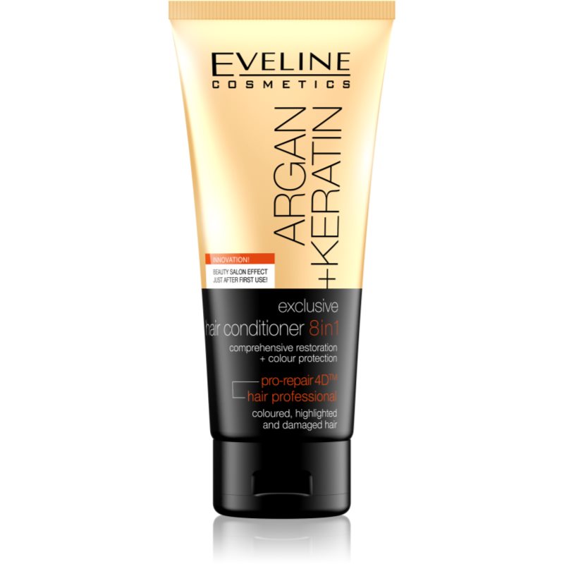 

Eveline Cosmetics Argan + Keratin кондиціонер 8 в 1