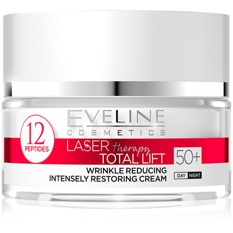 

Eveline Cosmetics Laser Therapy Total Lift денний та нічний крем проти зморшок 50