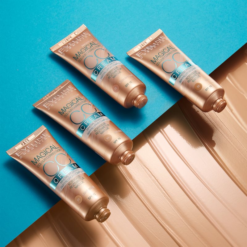 Thumbnail - Eveline Cosmetics Magical Colour Correction CC Cream LSF 15 Farbton 53 Beige 30 ml