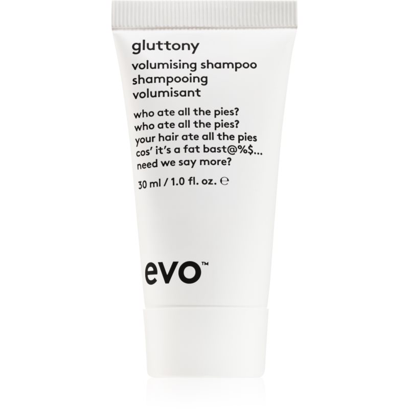 EVO Gluttony Volumising Shampoo šampon pro objem vlasů 30 ml
