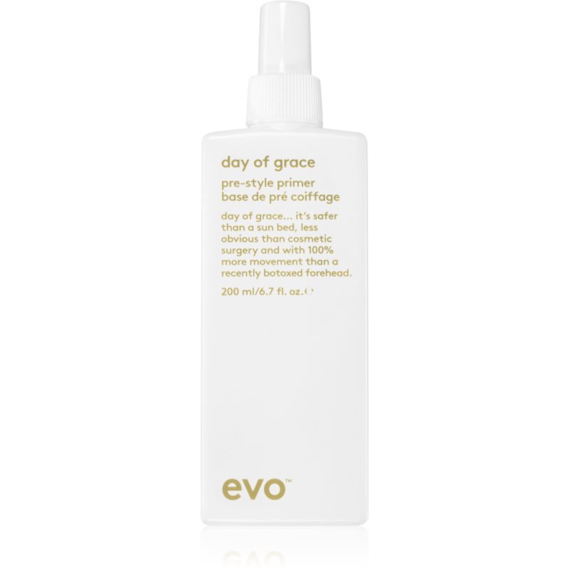 EVO Style Day of Grace Foundation-Spray für die Vorbereitung des Stylings 200 ml