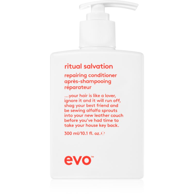EVO The Therapist Hydrating Shampoo stiprinamasis kondicionierius pažeistiems ir trapiems plaukams 300 ml