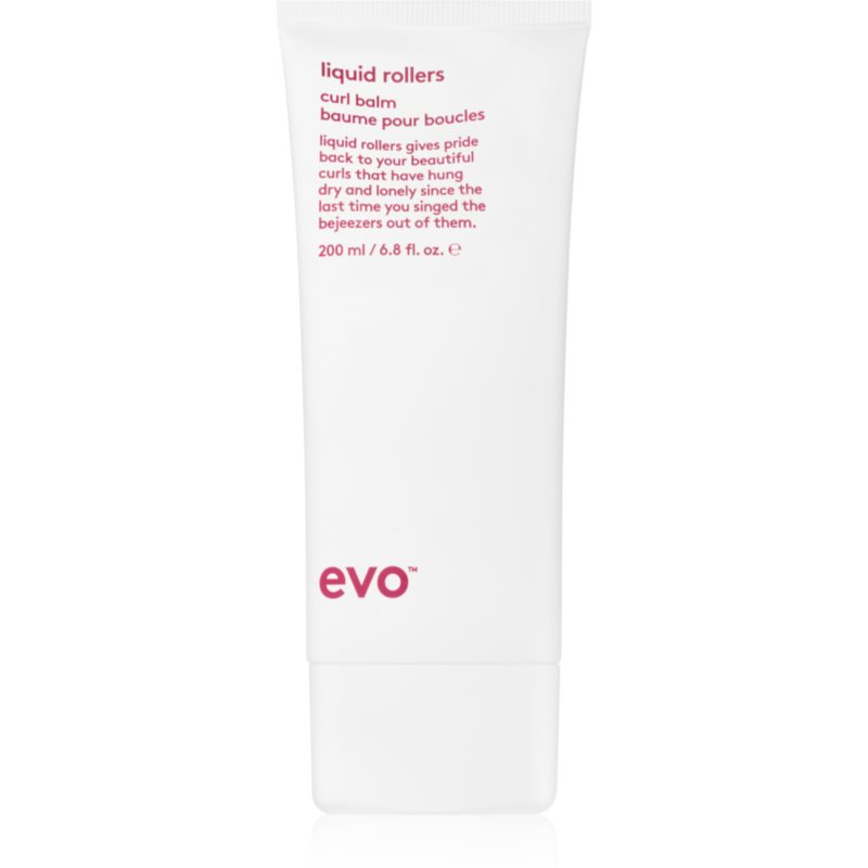 EVO Liquid Rollers Curl Balm krém na kučeravé vlasy pre prirodzenú fixáciu 200 ml