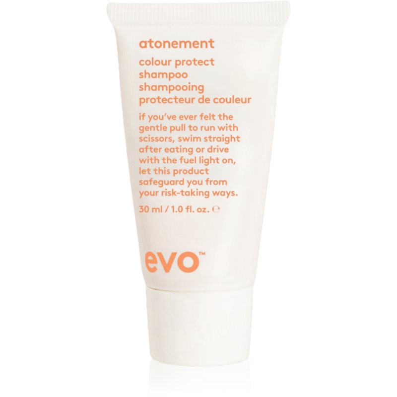 EVO EVO Atonement Colour Protect Shampoo shampoo voor de bescherming van gekleurd haar met UV Filter 30 ml