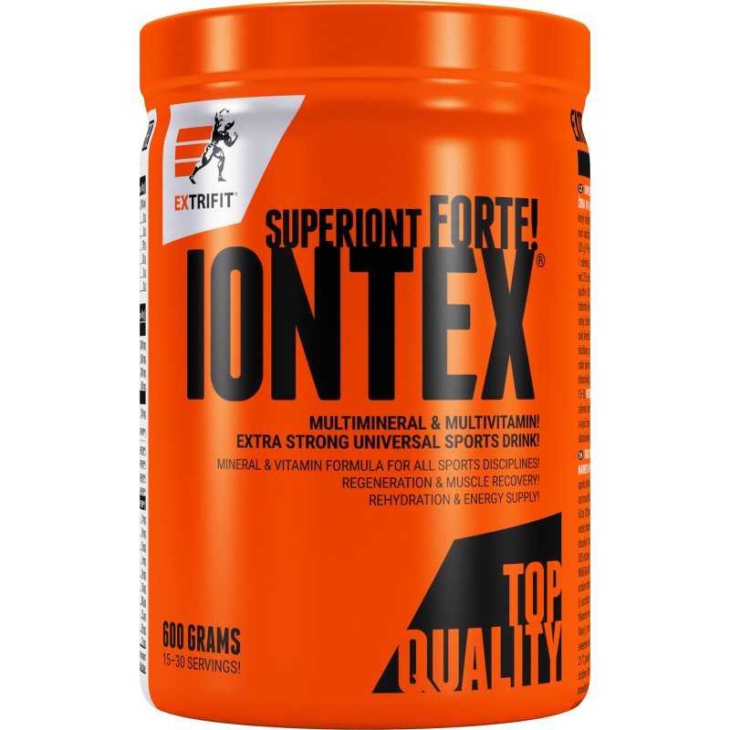 Extrifit Iontex Forte rehydratační iontový nápoj v prášku příchuť Green Apple 600 g