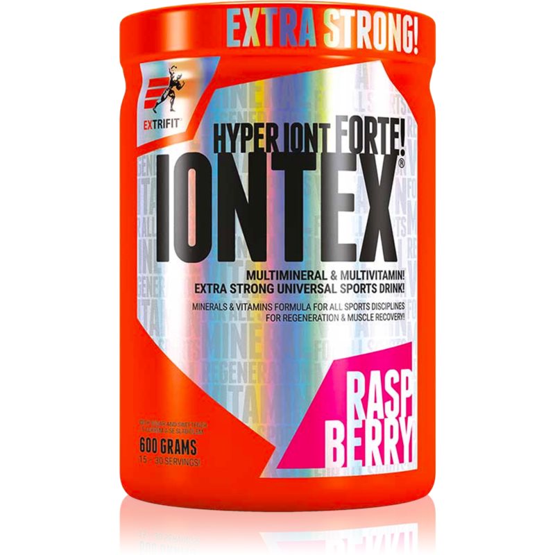 Extrifit Iontex Forte rehydratačný iónový nápoj v prášku príchuť Raspberry 600 g