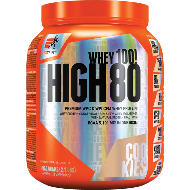 Extrifit High Whey 80 1kg - cookies koupíte na Notino.cz