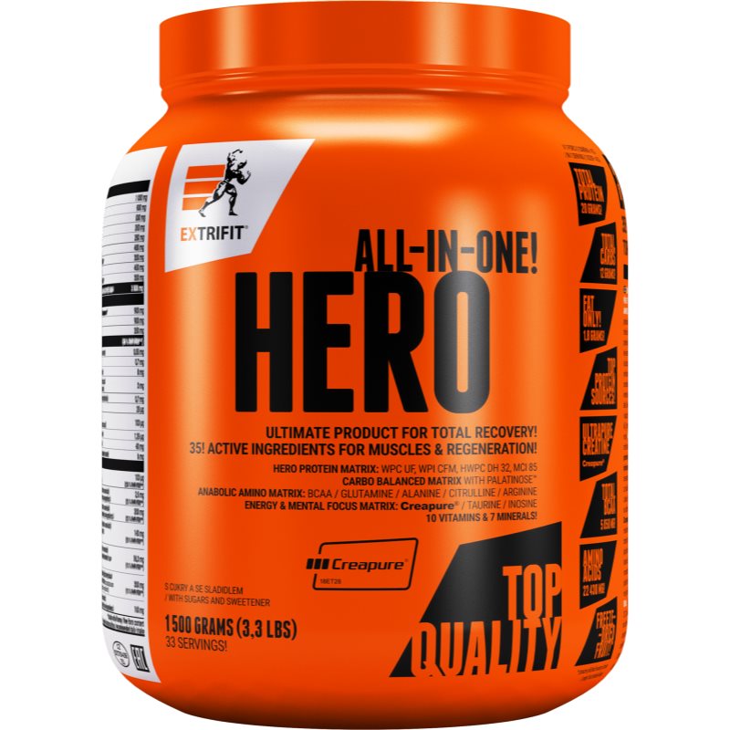 Extrifit Hero regenerace a růst svalů příchuť Vanilla 1500 g koupíte na Notino.cz