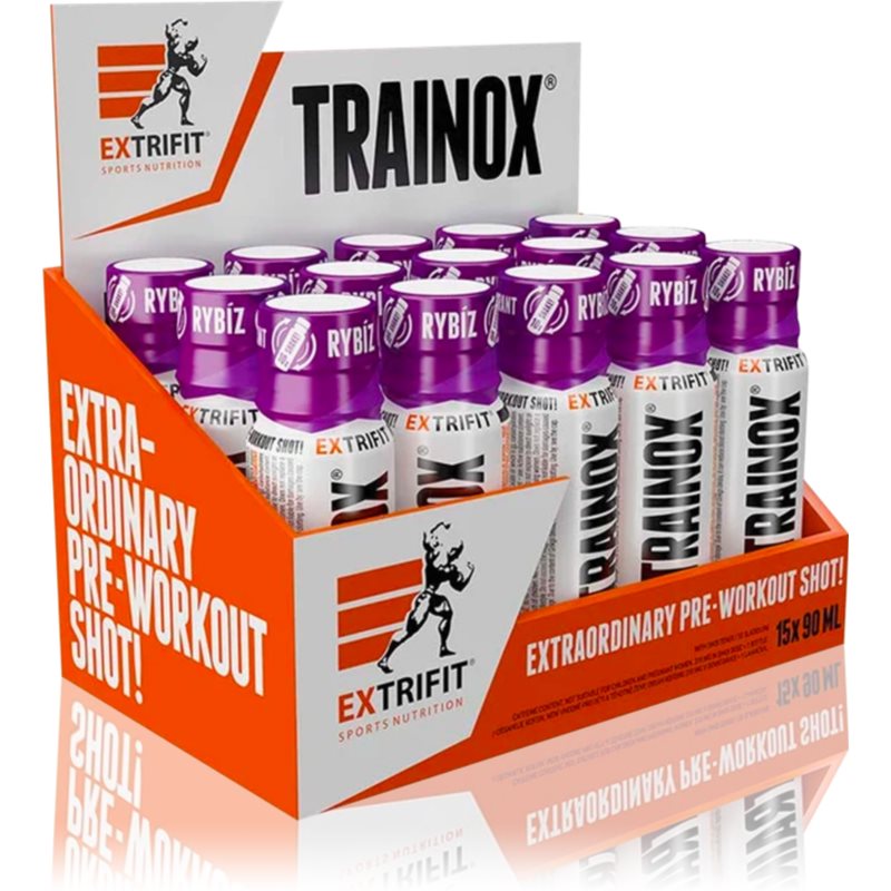 Extrifit Trainox podpora sportovního výkonu příchuť Black Currant 15x90 ml