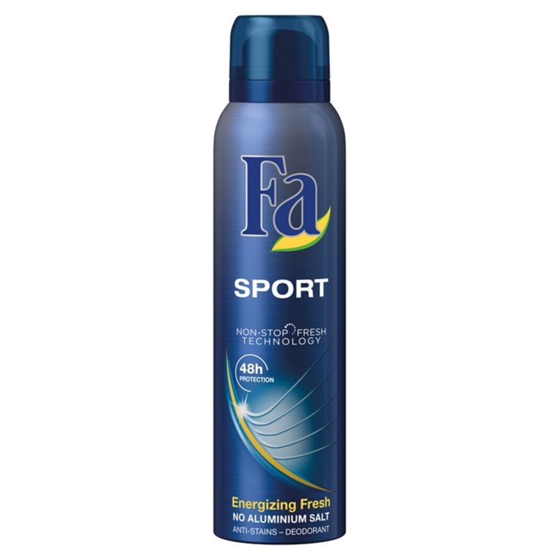 

Fa Sport Energizing Fresh антиперспірант у формі спрею (48h