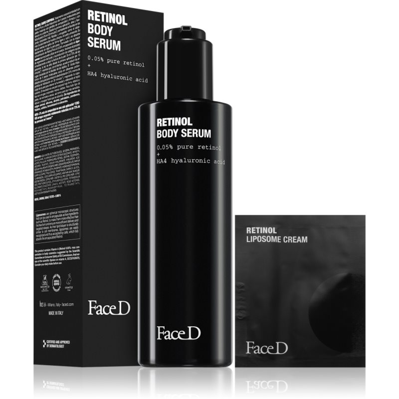 Face D Retinol Body Serum zpevňující tělové sérum s retinolem 200 ml