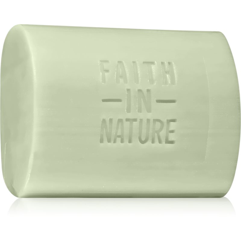 Faith In Nature Hand Made Soap Aloe Vera natürliche feste Seife mit Aloe Vera 100 g