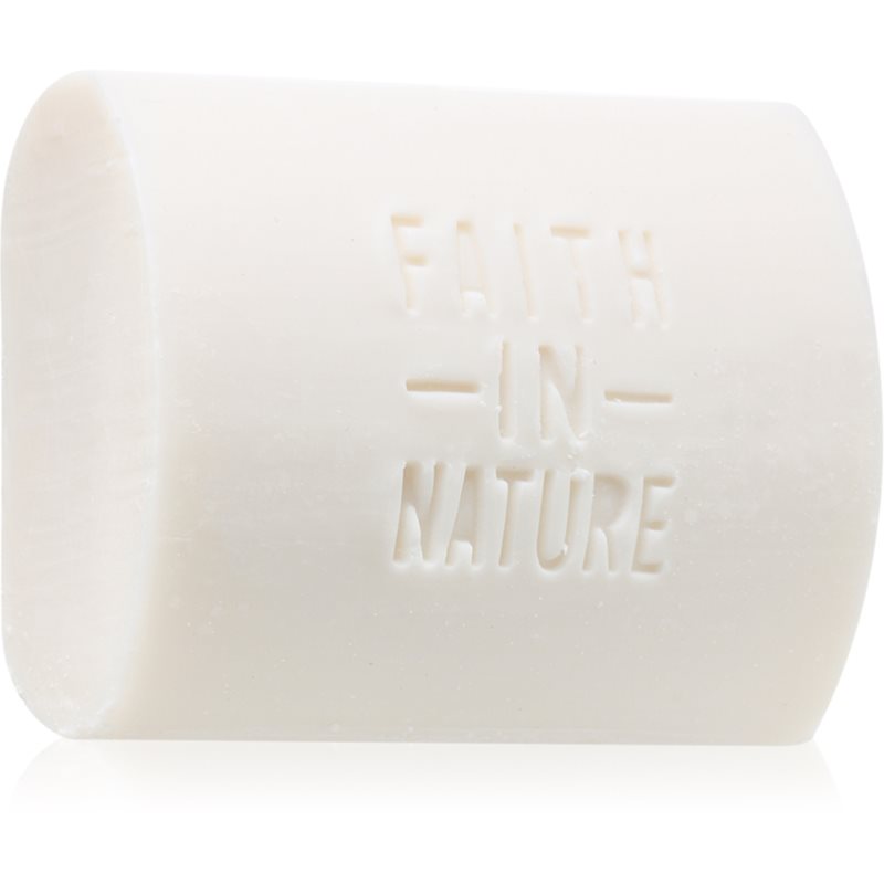 Faith In Nature Coconut & Shea Butter Organisches Shampoo als Waschstück spendet Feuchtigkeit und Glanz 85 g